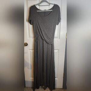 Torrid Charcoal Gray Maxi Dress